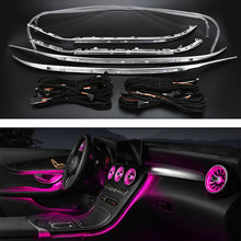 Load image into Gallery viewer, 64 colors LED ambient light For Mercedes Benz C class w205 X253 C200L ambient lamp lights for w205 X253 illuminated car Styling
